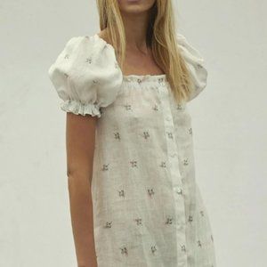 Sleeper Bridget Linen Dress